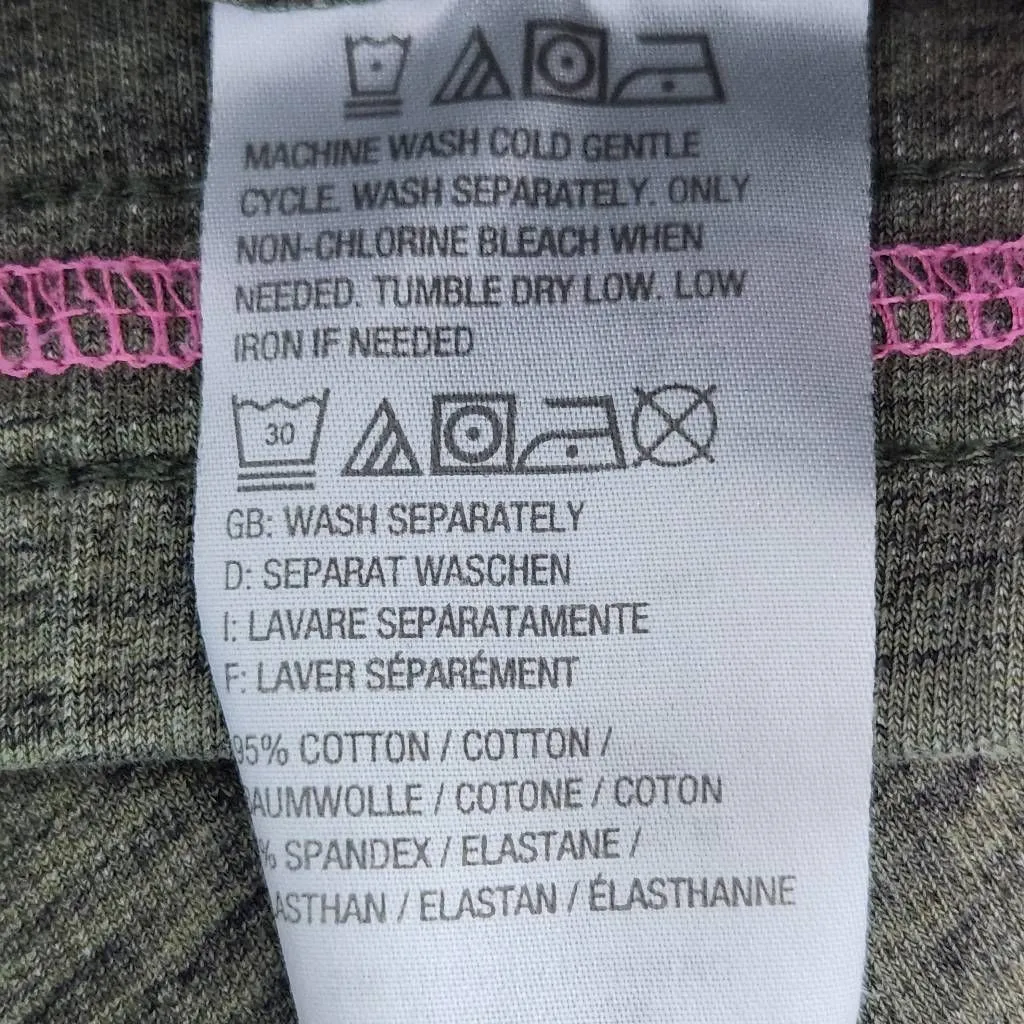 Isaac Mizrahi Live Olive Green Knit Joggers Size Medium Casual Green Joggers - Image 7