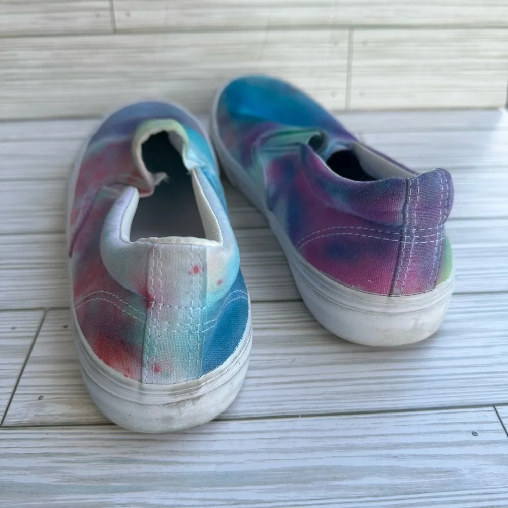 No Boundaries  Tie-Dye Slip Ons Women’s Size 9 - Image 7