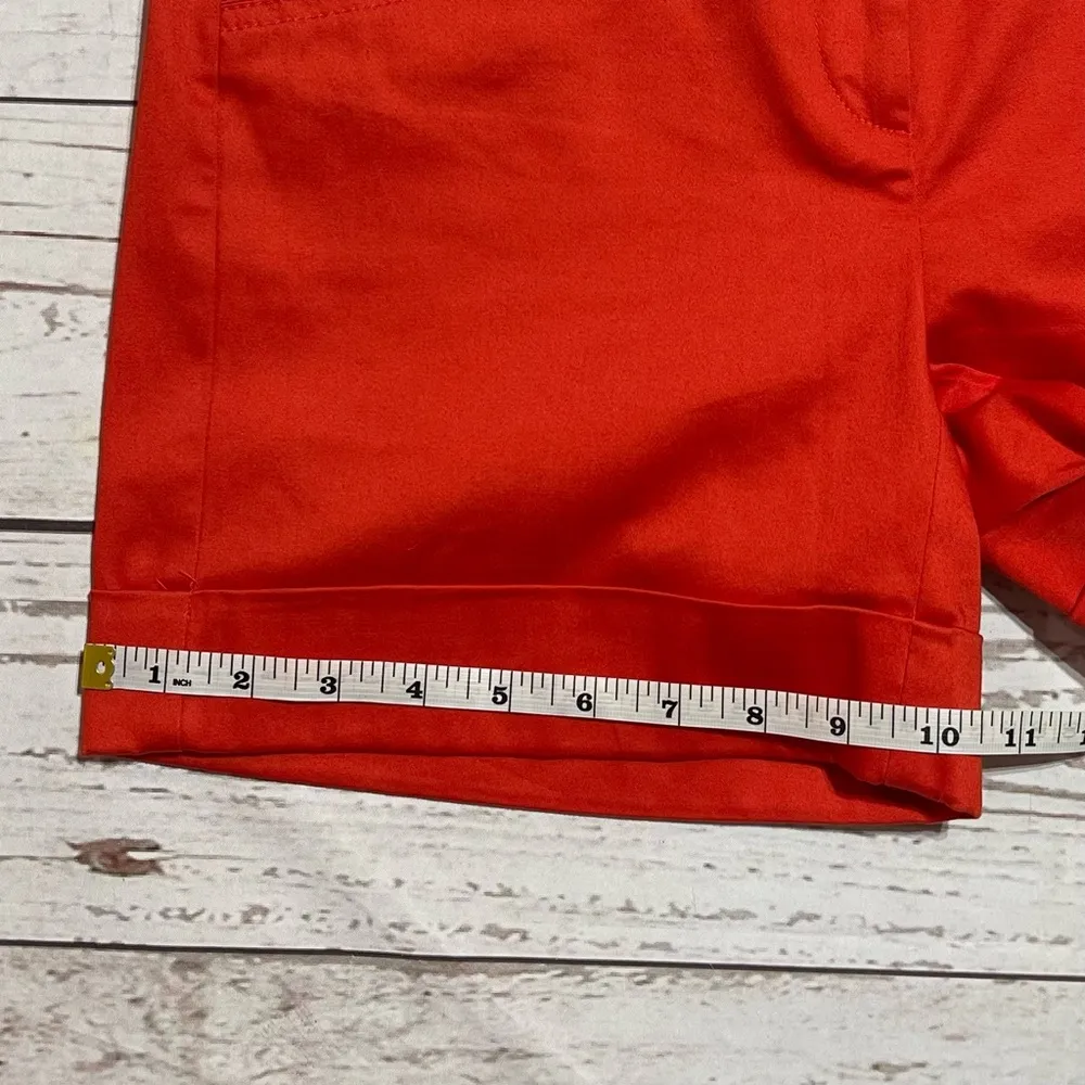 White House Black Market Red Shorts - Image 5