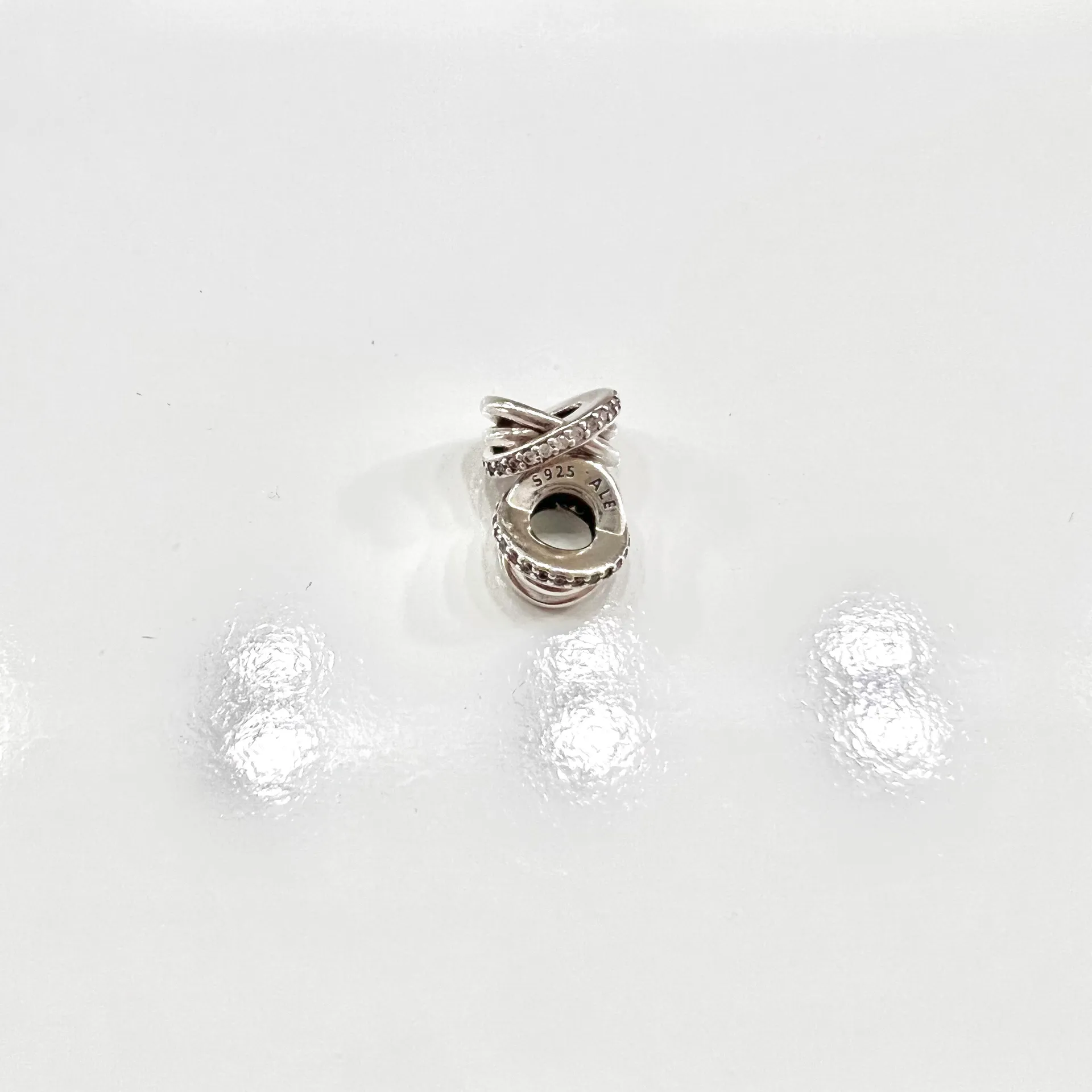 Pandora Sterling Silver Bracelet 18cm - Image 9