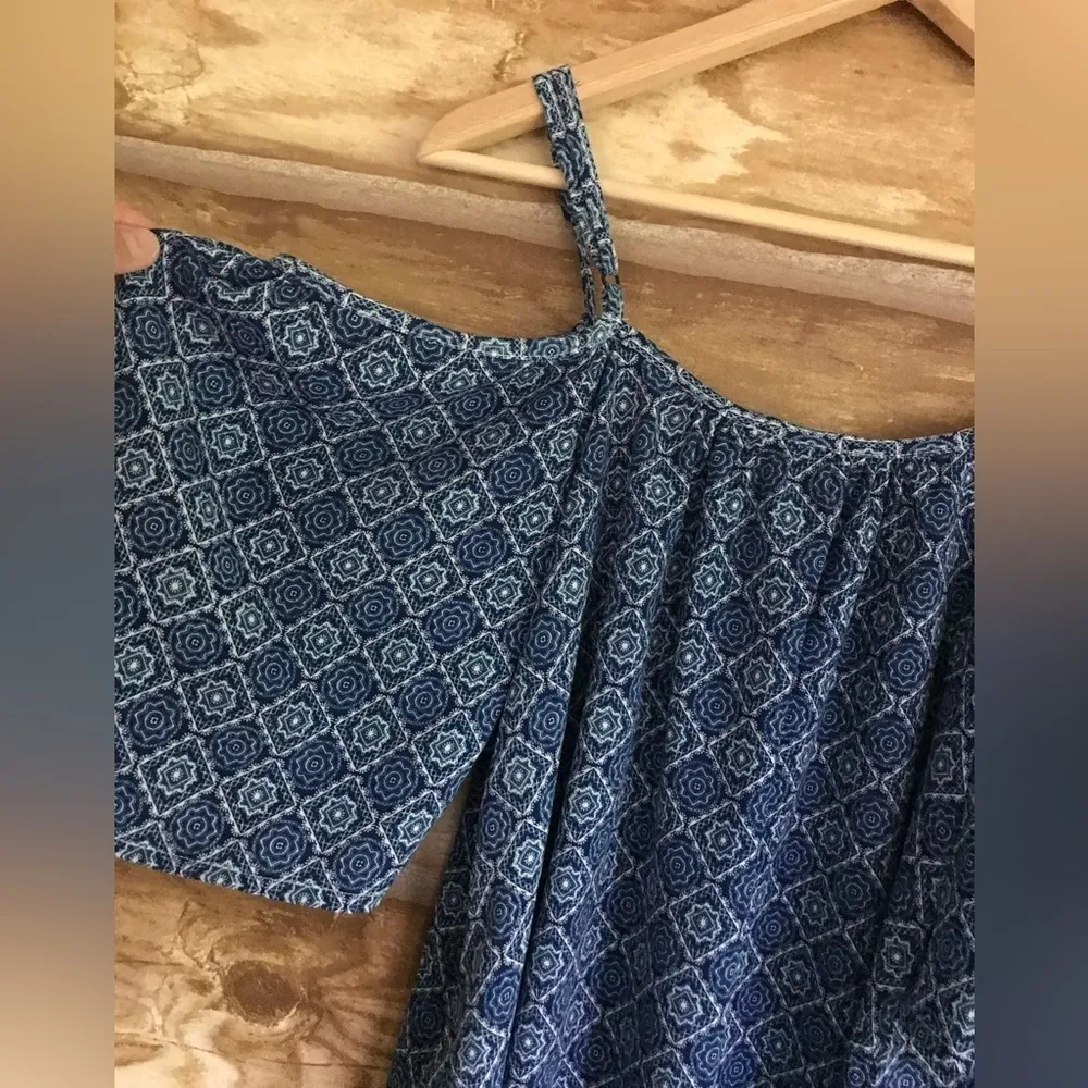 Rue21 strappy cold shoulder floral handkerchief print dress size XS - Image 4