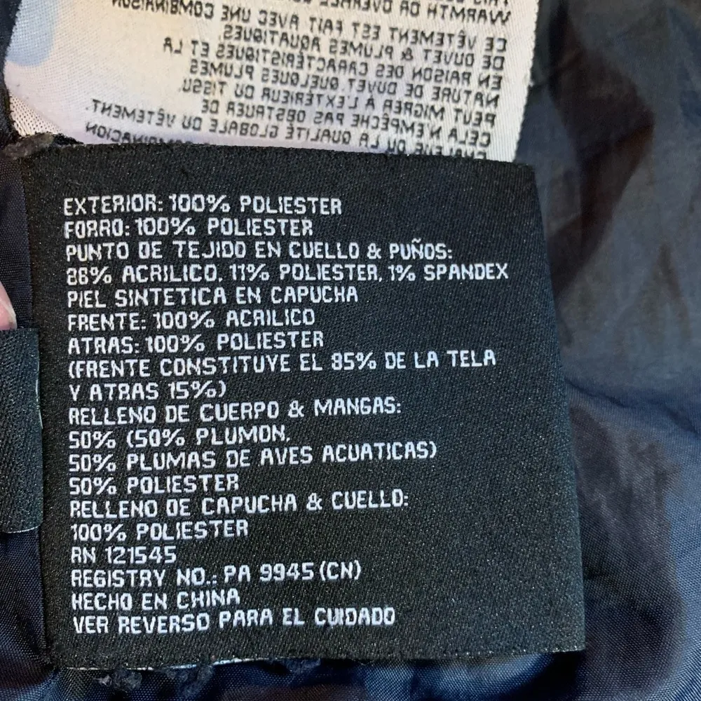 London Fog Women's Puffer Quilted Black Down & Feathers Jacket Coat Size M - Image 10