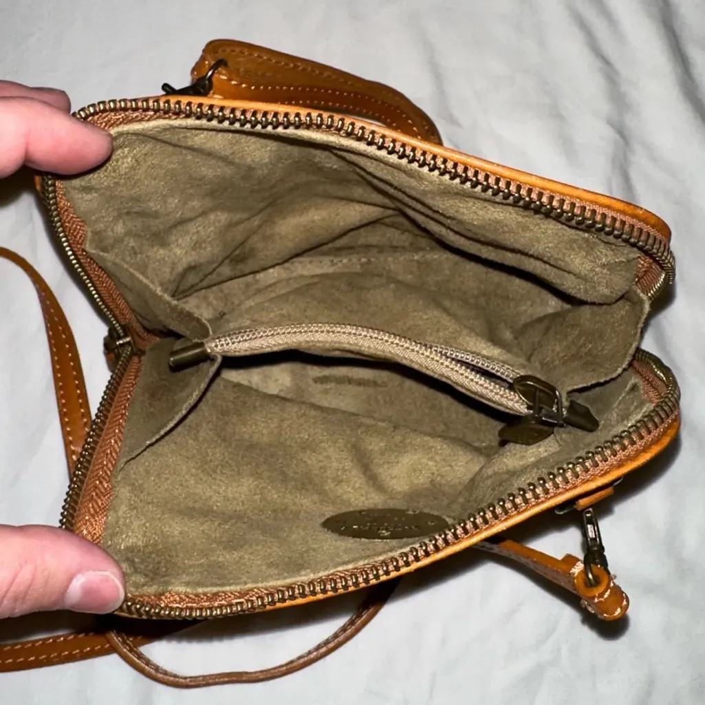 Italian Made Genuine Leather Bag Brown - Image 4