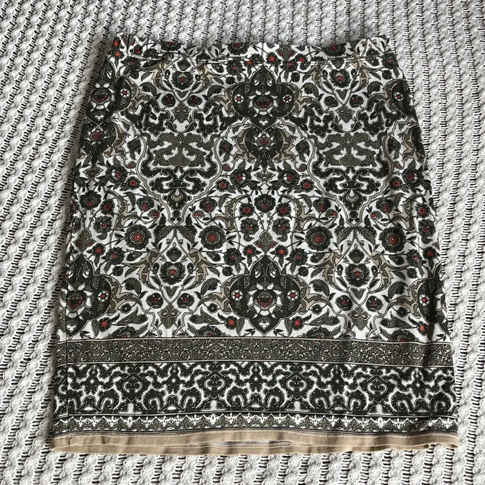 Max studio • printed floral jersey pencil skirt - Image 29