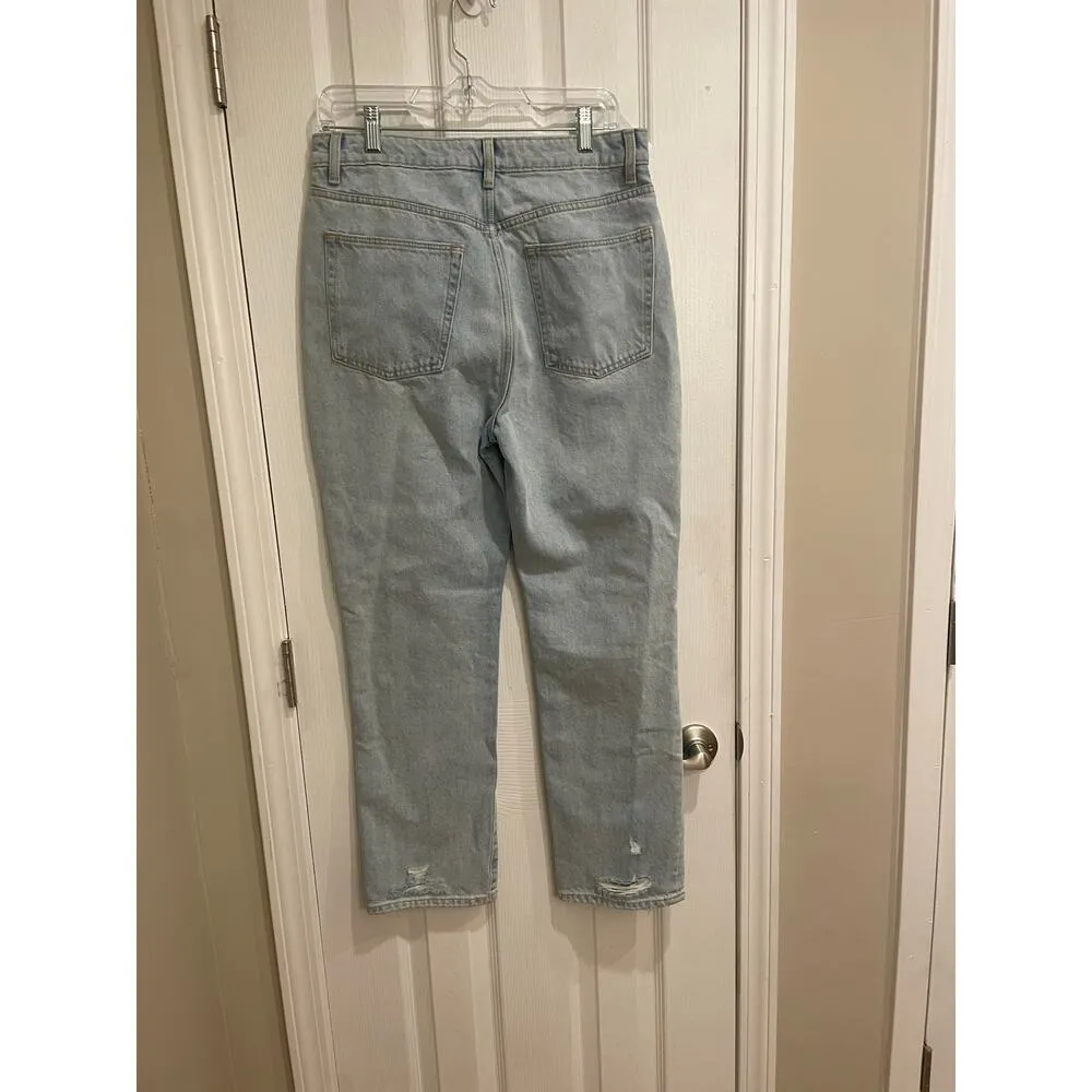 Lovers and Friends REECE High Rise Rigid Slim Straight Jean, A51 - Image 6