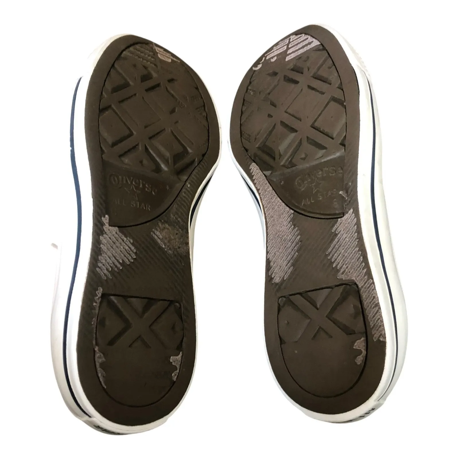 Convers All Star White Low Top Lace Up Sneakers Unisex Size Men 6 Women 8 - Image 9