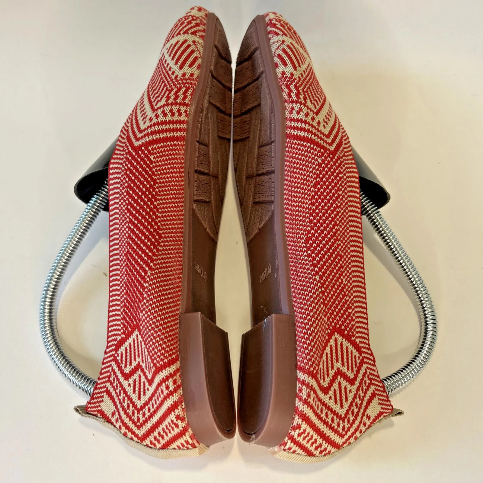 RVROVIC Women’s Flat Shoes Sz 8.5 Knitted Lightweight Slip - Image 6