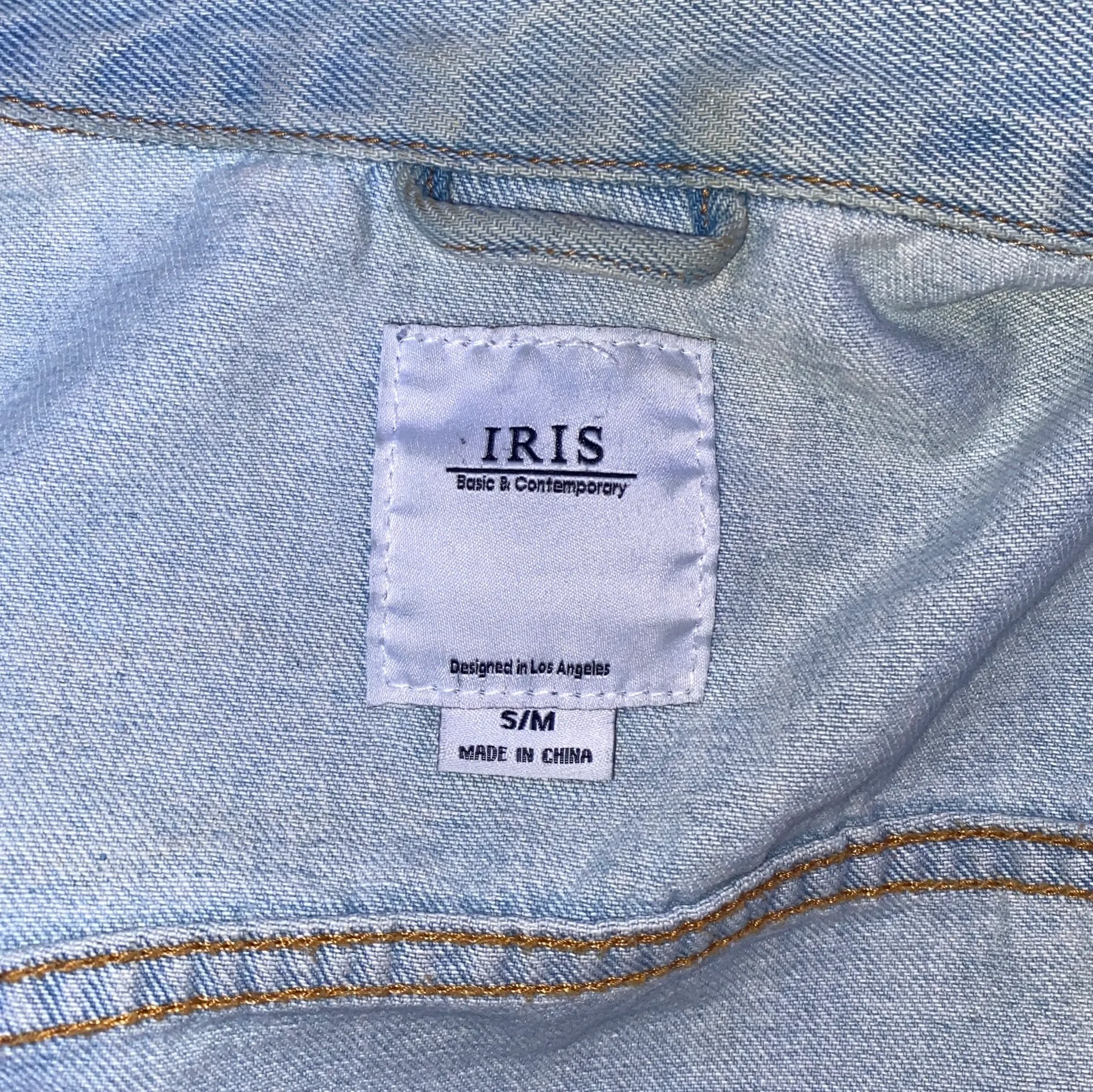 Oversized Distressed Denim Jacket - Image 2