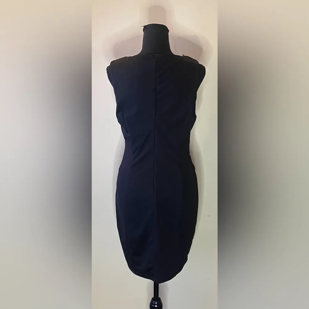 Nikibiki-‎ Black mini dress with lace details Size L - Image 3