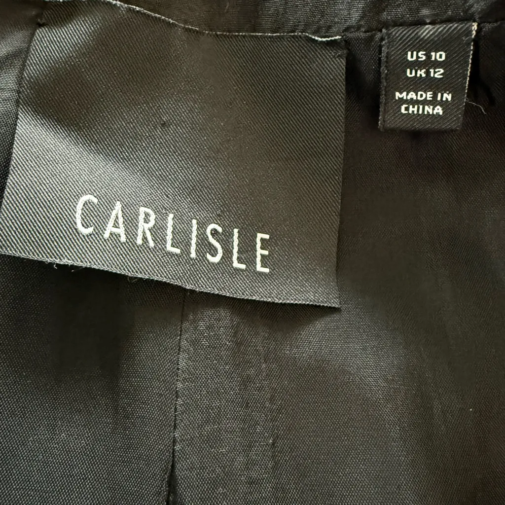 Carlisle  Silk Jacket Size‎ 10 EUC - Image 3
