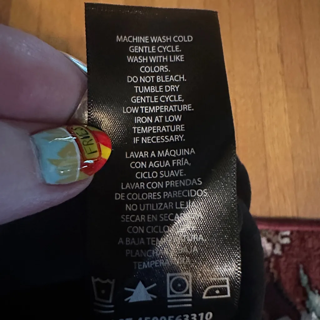 Buffalo David Britton Black Boxy Short-Sleeve Top with Pocket, Size XL - Image 5