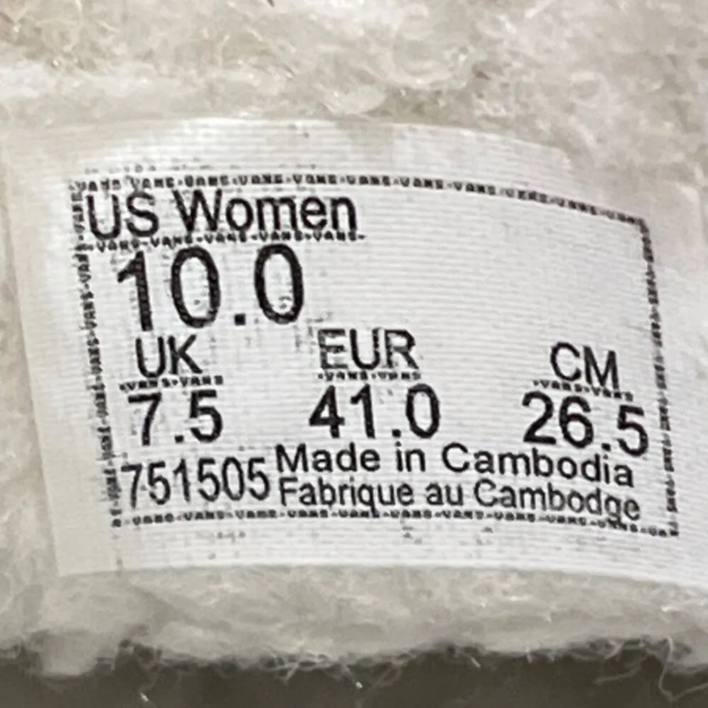 Vans Women's Beige Shoes/Sneakers/Slip-ons Sz 10 SKU 4613 - Image 5