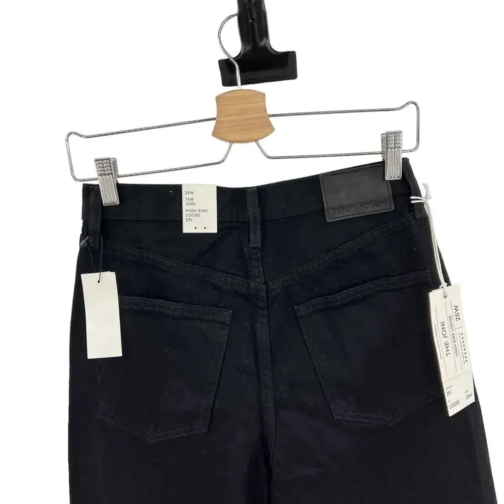 Aritzia Denim Forum The Joni High Rise Loose Jeans Baggy Denim Black Size 25 29L - Image 7