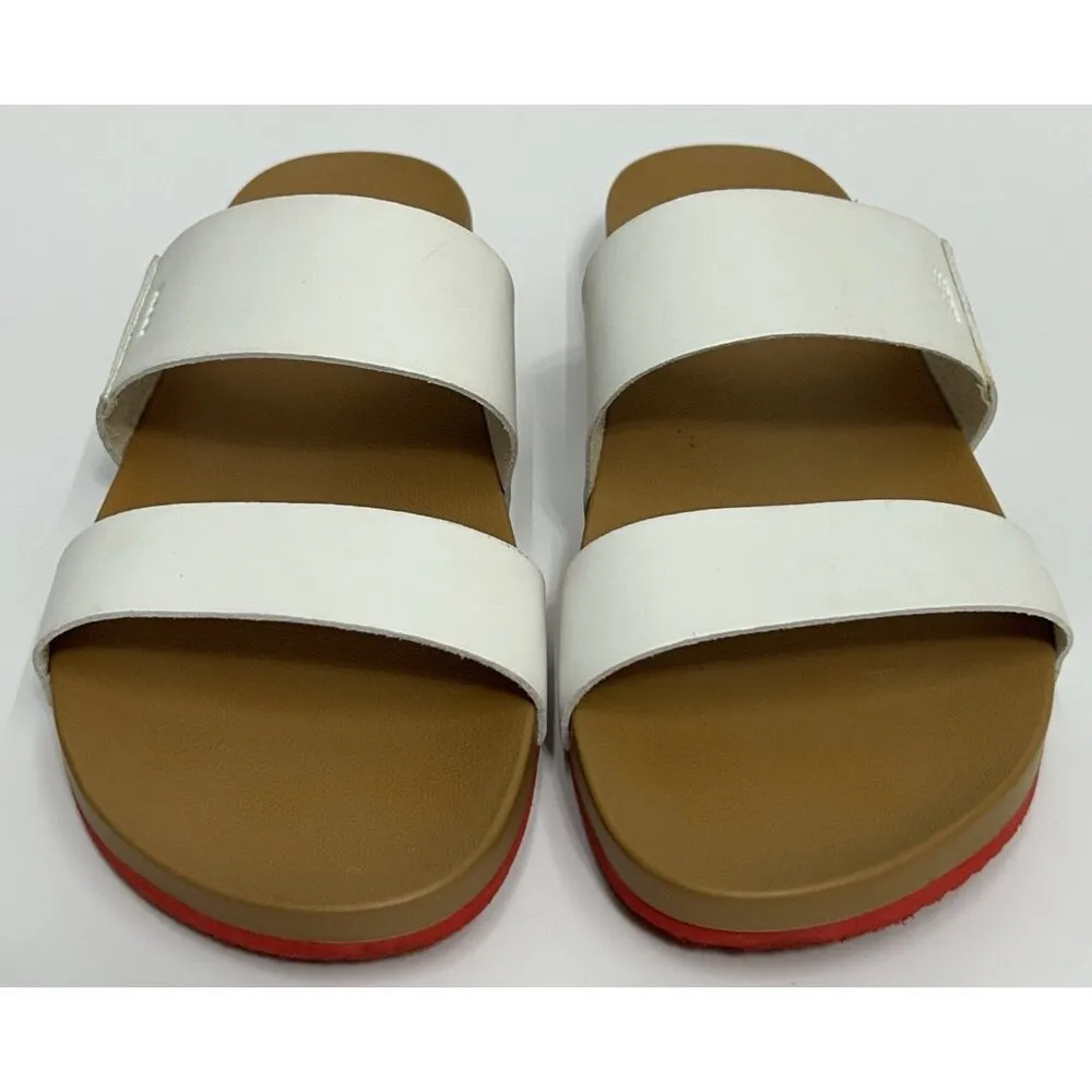 Reef Cushion Vista MLB Chicago Cubs Sandals - Women’s Size 10 White - Image 4