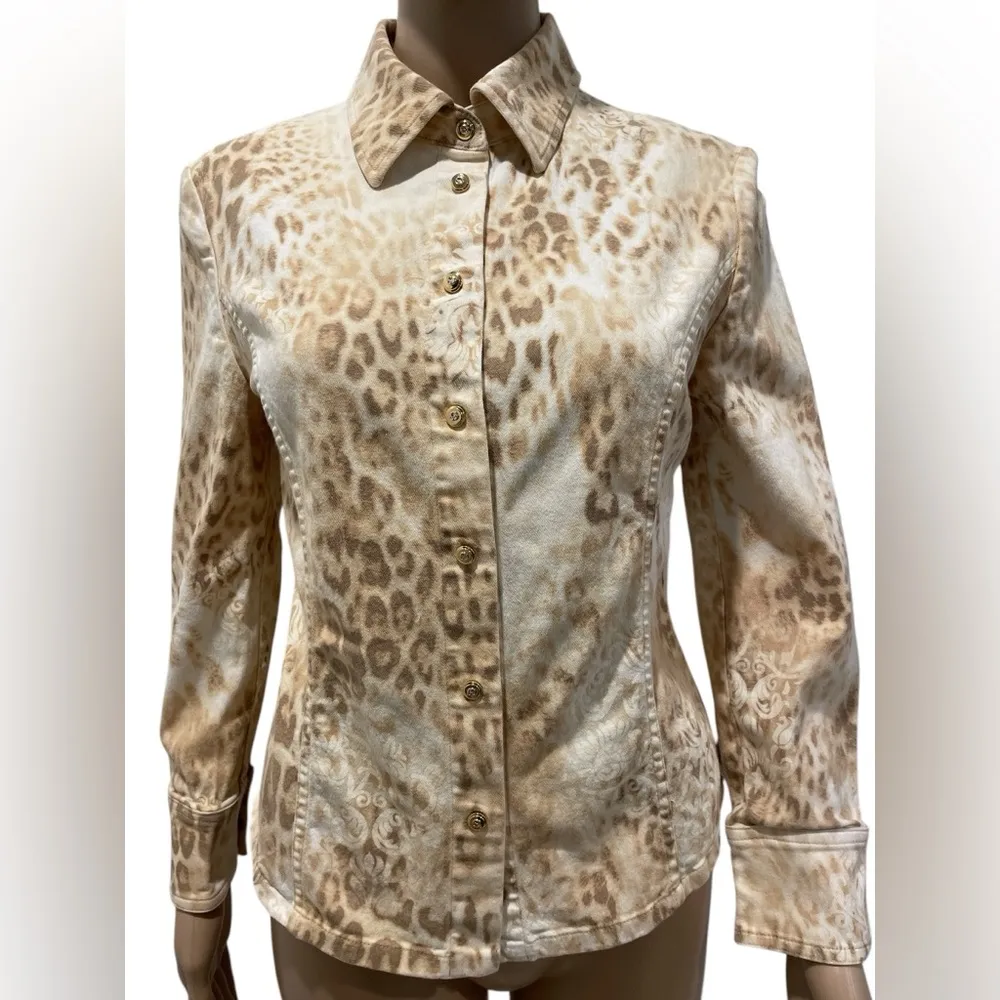 St. John Animal Print size S Tan - Image 2