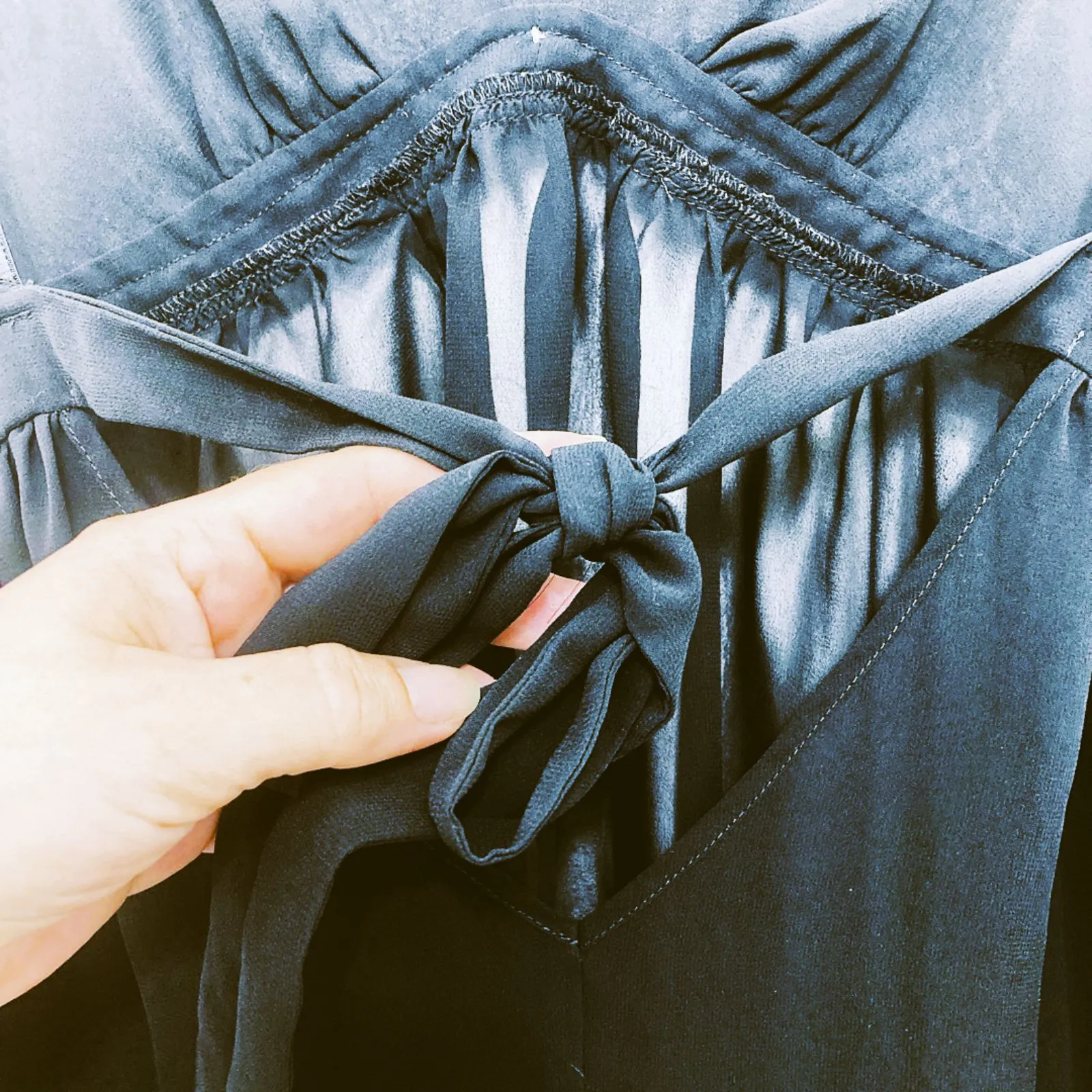 Betsey Johnson Black Babydoll Nightgown Size S - Image 10