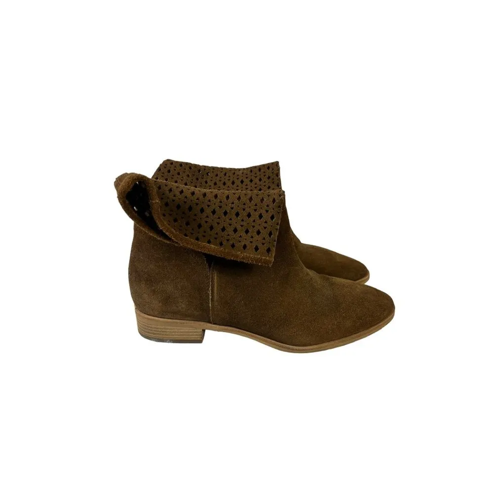 Michael Kors Women's Brown Rust Small Heel Ankle Boot - Image 3