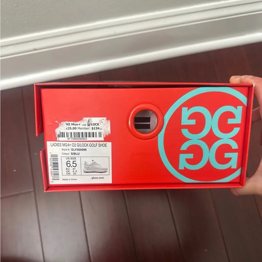 WOMEN'S MG4+ O2 G/LOCK GOLF SHOE White Size 6.5 - Image 3