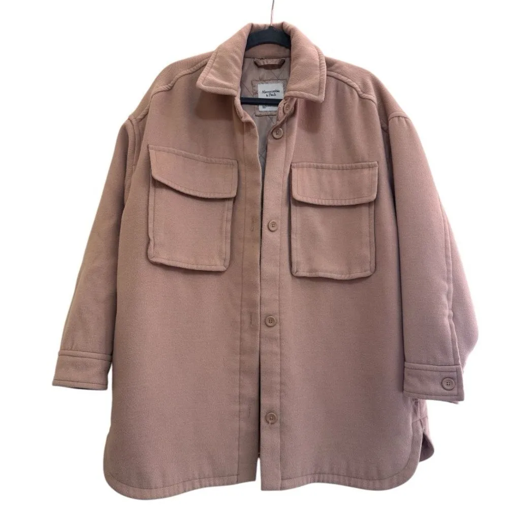 Abercrombie & Fitch Oversized Shacket- M - Image 2