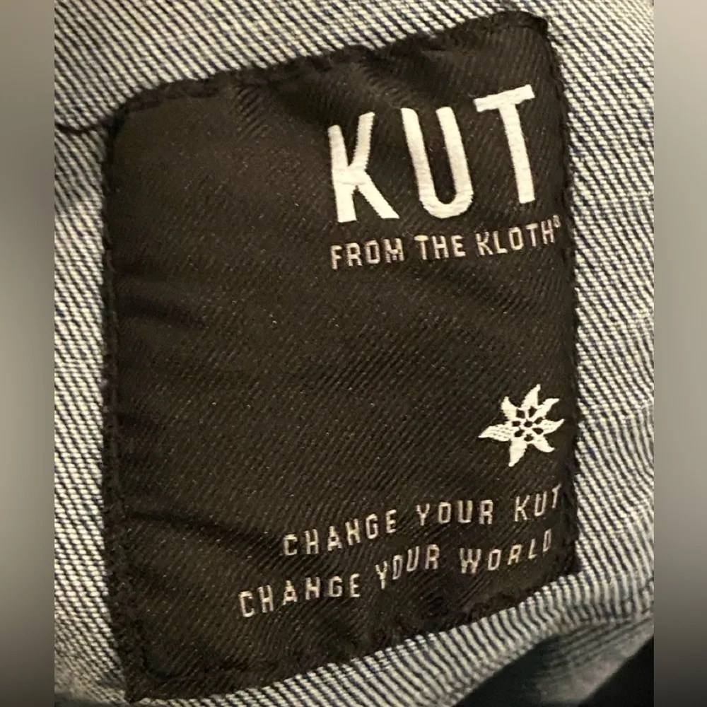 Kut from the Kloth Back Front Pockets Skinny Jeans Frayed Hem Women's Sz 00 - Image 13