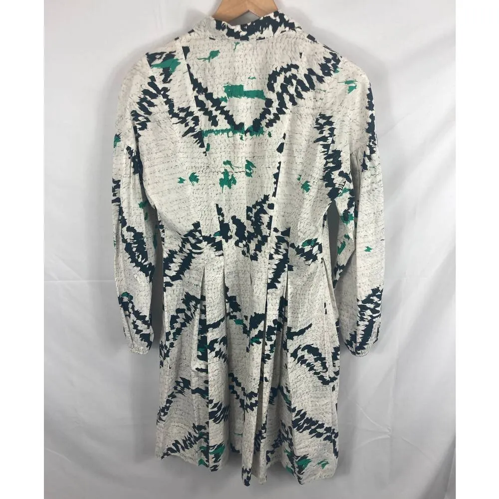 Giambattista Valli vintage cotton shirt dress White Size undefined - Image 4