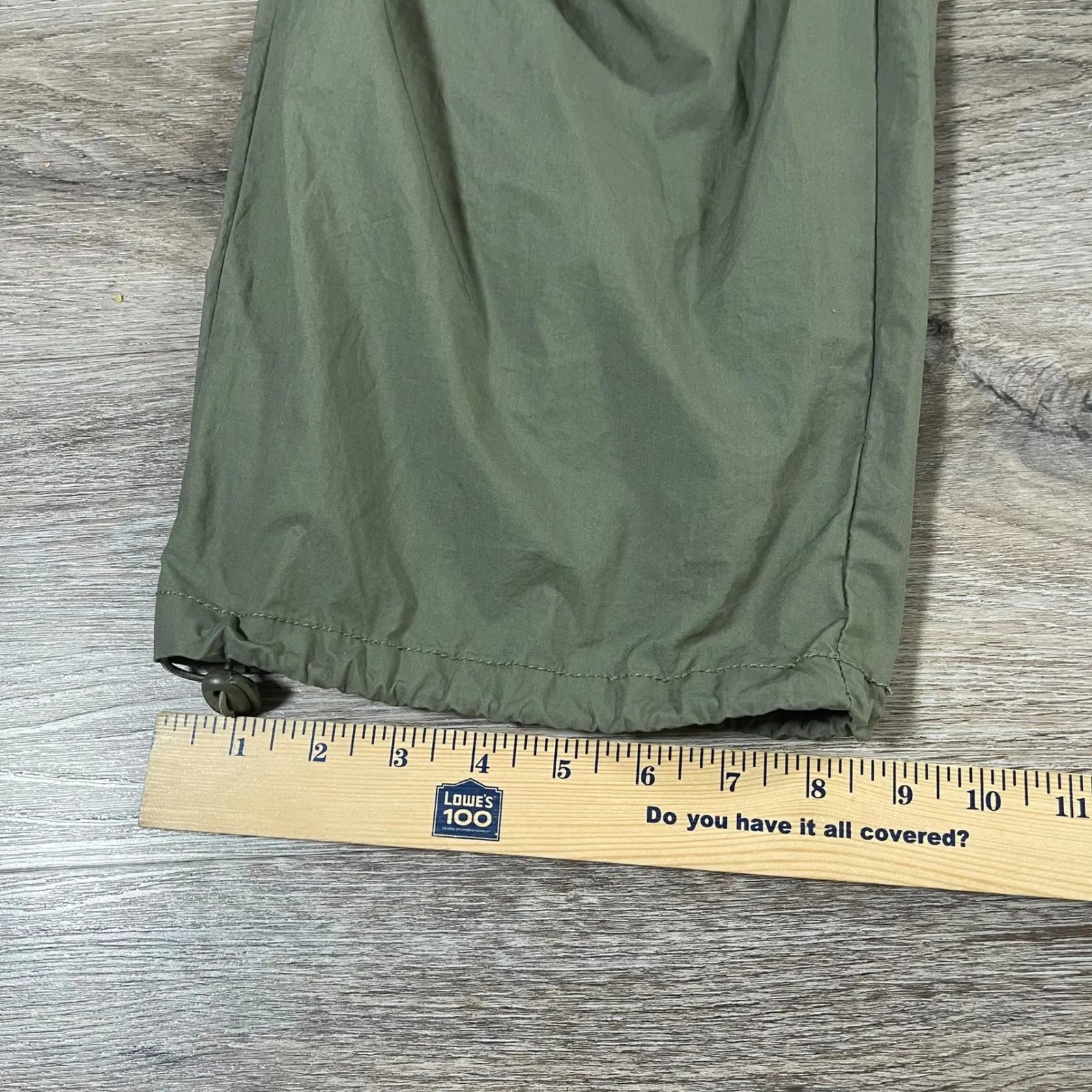 NEW Cotton On Women's‎ Jordan Cargo Pant Adjustable Waist Hem Size 4 Green - Image 7