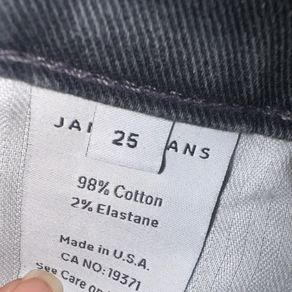 James Jeans Dark Gray Lace-Up Denim Shorts - Image 3