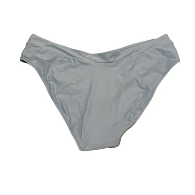 J. Crew Cross-Front Blue Cheeky Bikini Swim Bottom‎ Sz 3X Plus NEW - Image 2