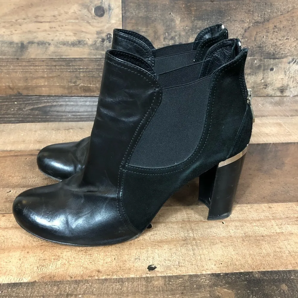 Donald j pliner heeled ankle boots‎ Black Size 9.5 - Image 6