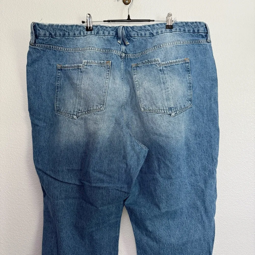 Good American Good Vintage Distressed Blue Jeans 24 Plus Size - Image 6