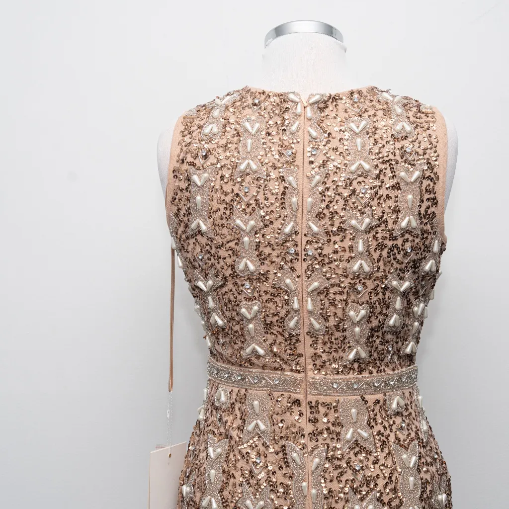 Mac Duggal - Beaded Midi Cocktail Dress - Image 13