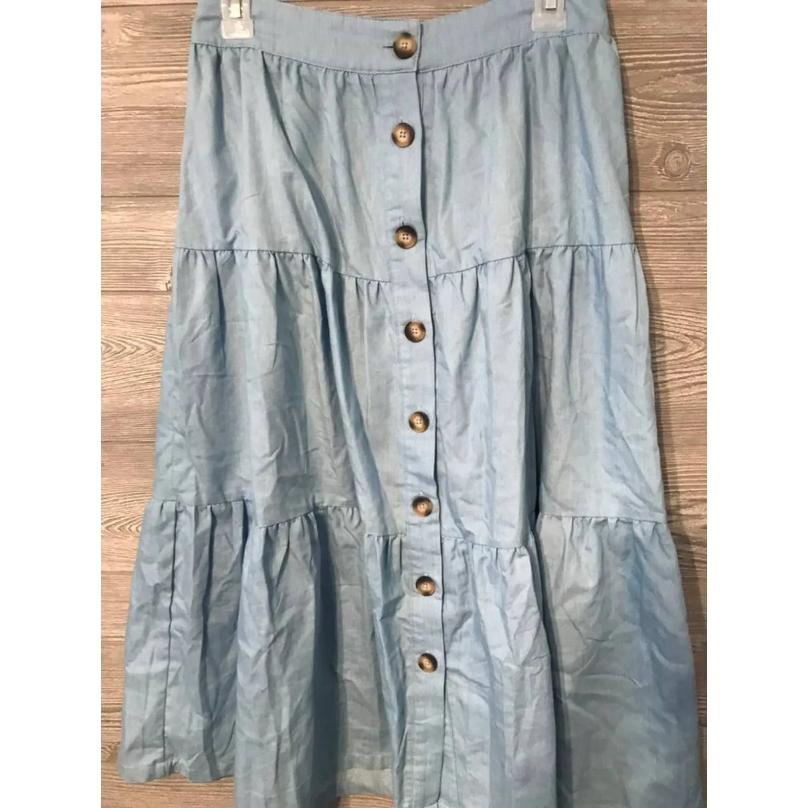 Shein‎ button down long skirt - Image 2
