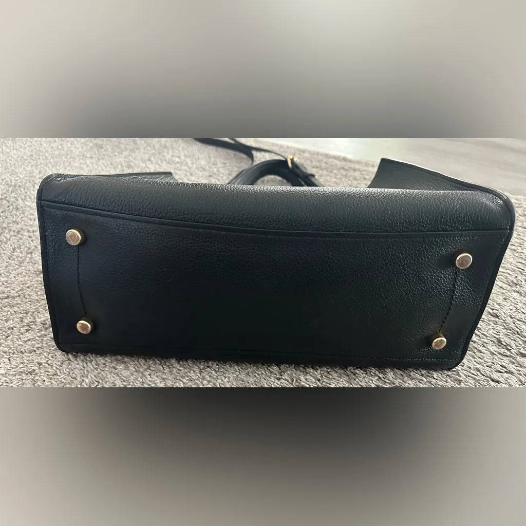 Coach Black Leather Tote - Image 11