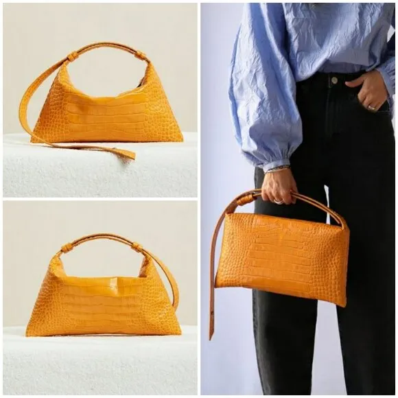 💕SIMON MILLER💕 Puffin Shoulder Bag ~ Croc - Image 2