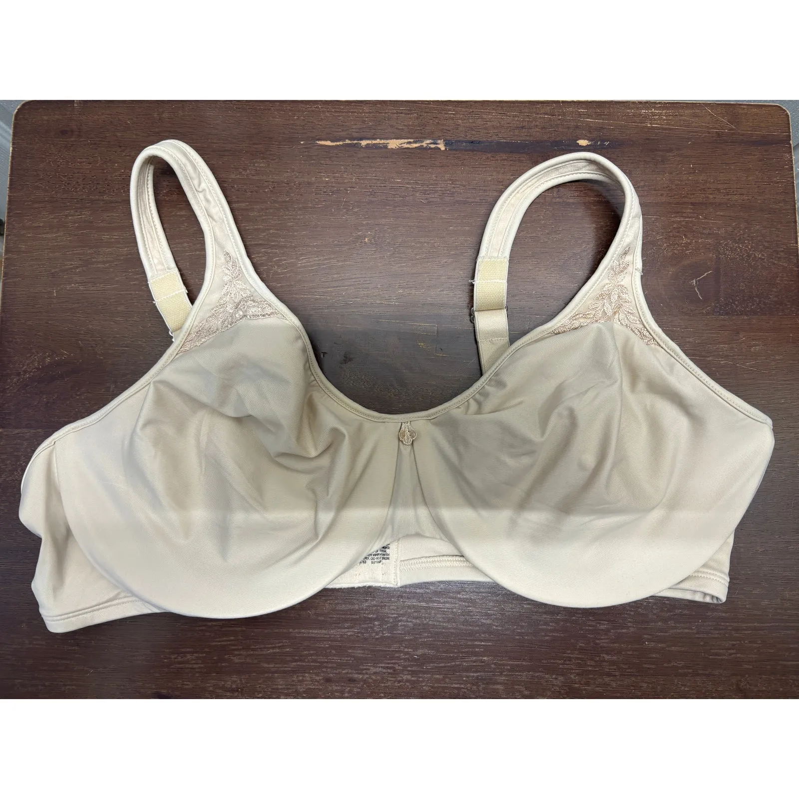 Bali Size 40D Passion for Comfort Seamless Underwire Minimizer Bra 3385 - Image 2