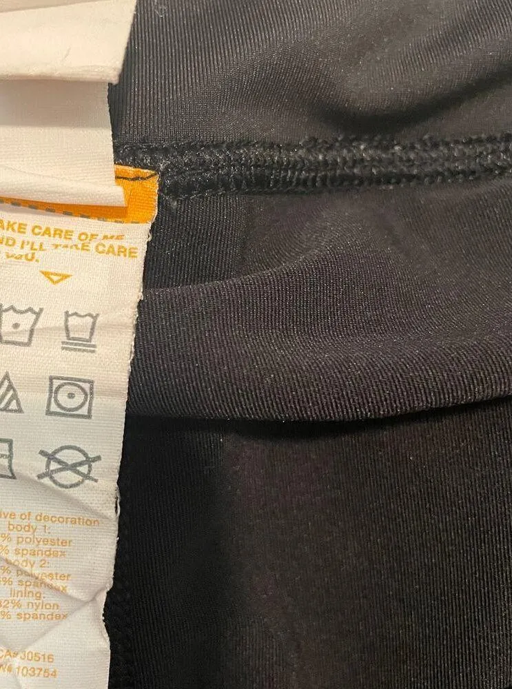 Lucy medium mesh sheer boy short lined active tennis skirt SK 9053 Black - Image 8