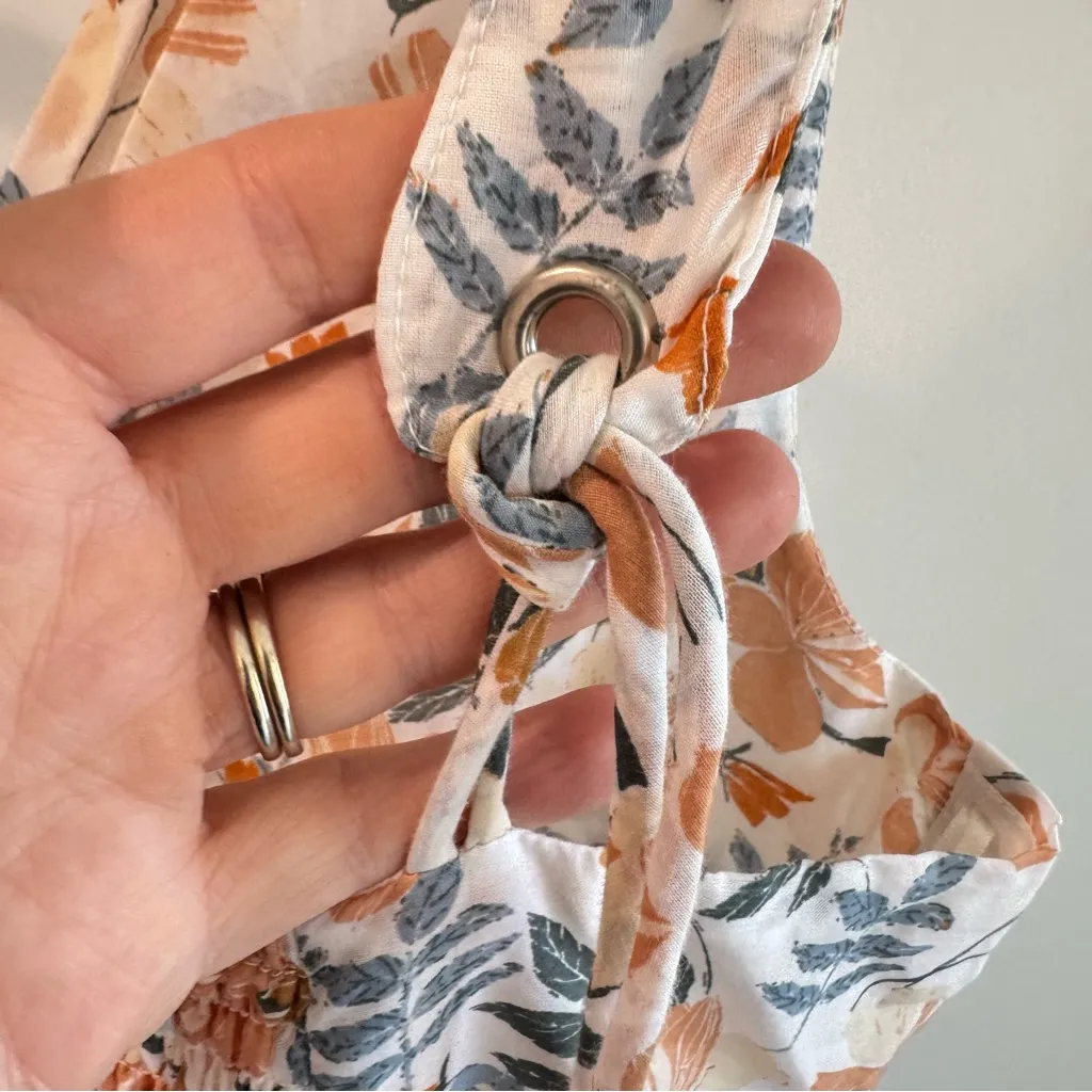 Joie Tiered Sleeveless Floral Midi Dress Size 8 NWT - Image 3