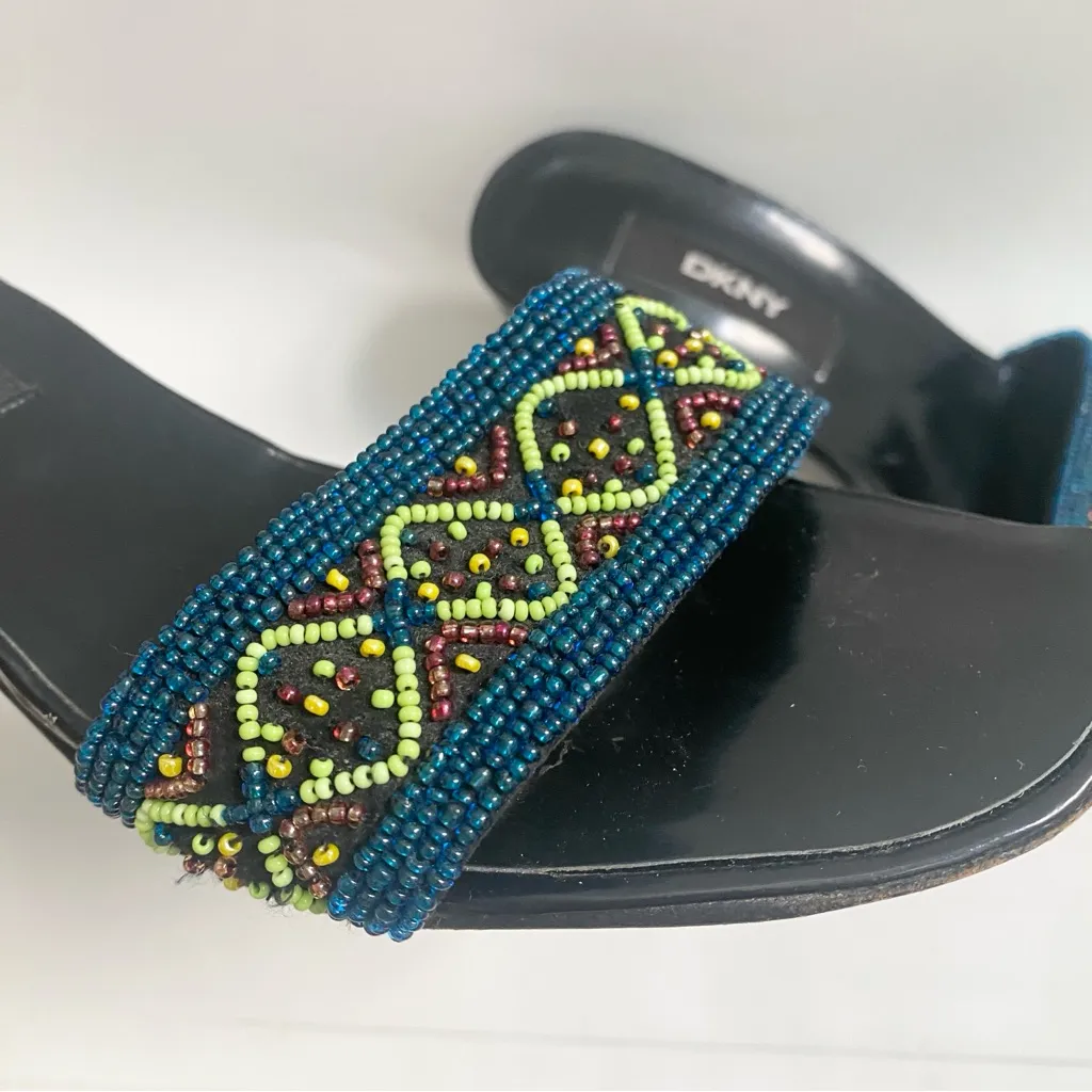 DKNY BEADED Heel Sandals - Image 4