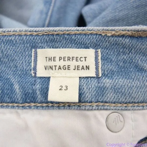 NEW Madewell The‎ Perfect Vintage Jean in Ellicott Wash, 23 - Image 12