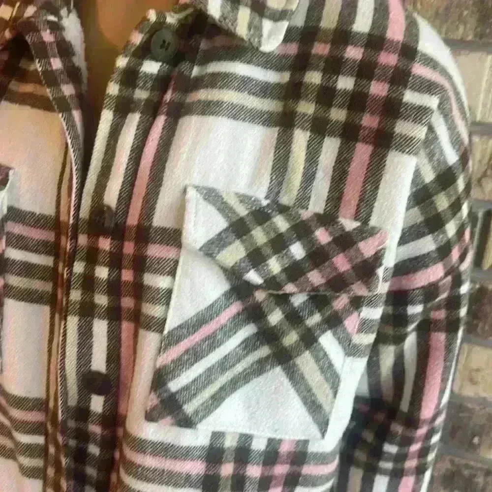 Miss Posh outerwear plaid winter jacket size M Size M - Image 6