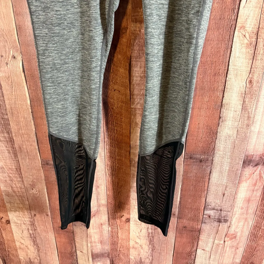 ASICS Gray And Black Active‎ Leggings Size Medium - Image 4