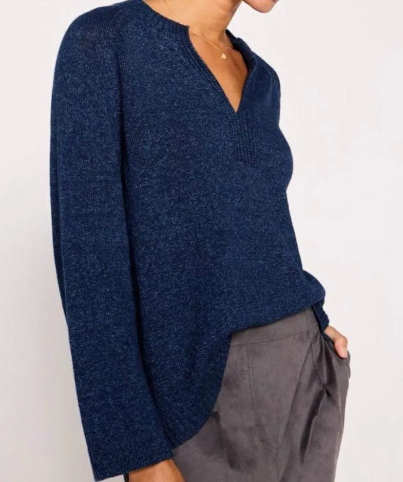BROCHU WALKER riley sweater in marl NEW - Image 6
