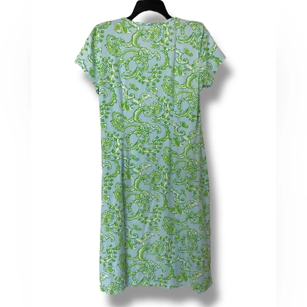 J. McLaughlin Paisley Knit Tshirt Dress - Image 2