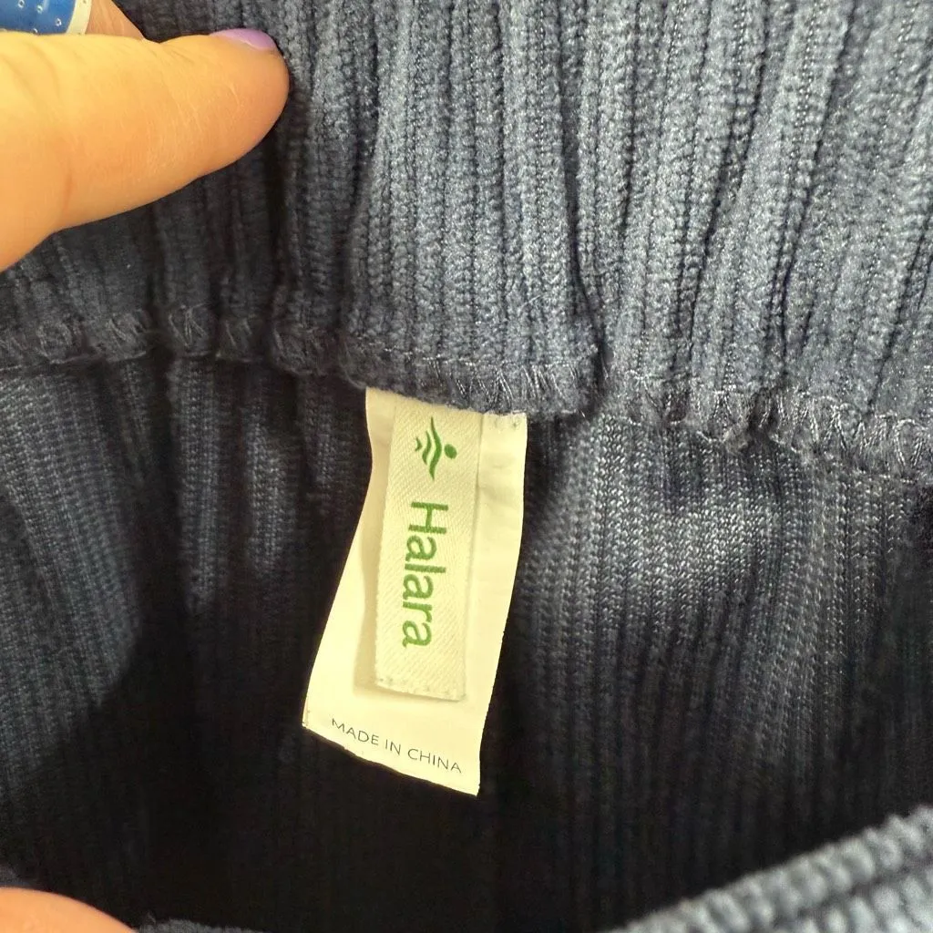 Halara Women’s Large Navy Corduroy Pants - Image 2