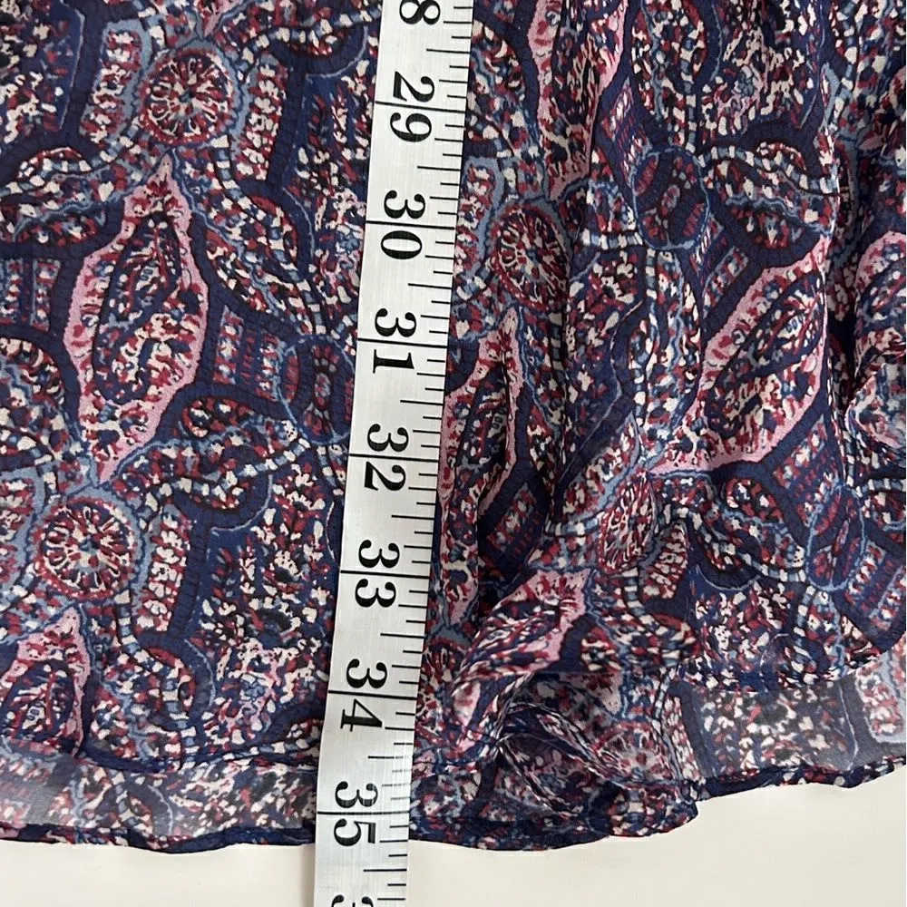 Haute Hippie Silk Lavender Blue Ruffle Mini Dress Size 8 NEW WITH TAGS 498.00 - Image 10