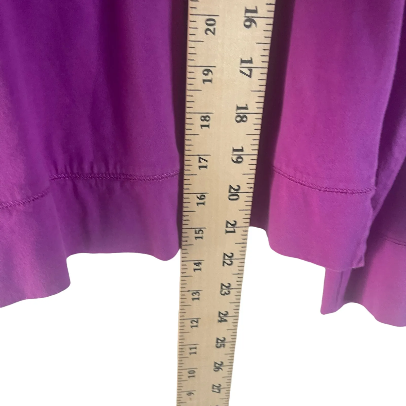 Lauren Ralph Lauren Women's Size Large Purple Pink Half Button Light Sweater‎ - Image 10