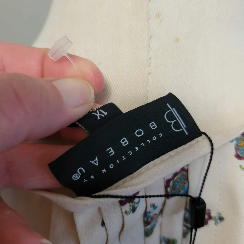 Nordstrom's Bobeau paisley fan print tunic size 1x - Image 6