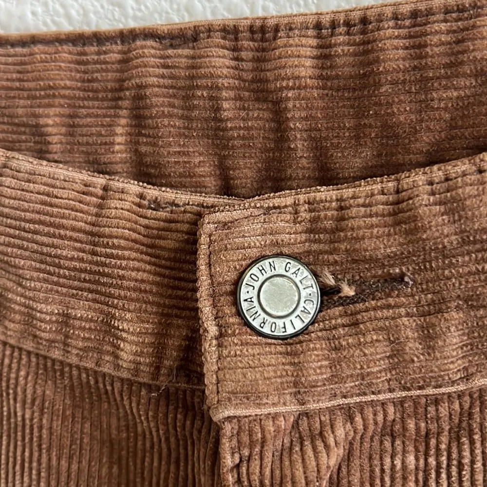 Brandy Melville  John Galt J. Galt Brown Corduroy Ribbed Flare Pants Small/29 - Image 5