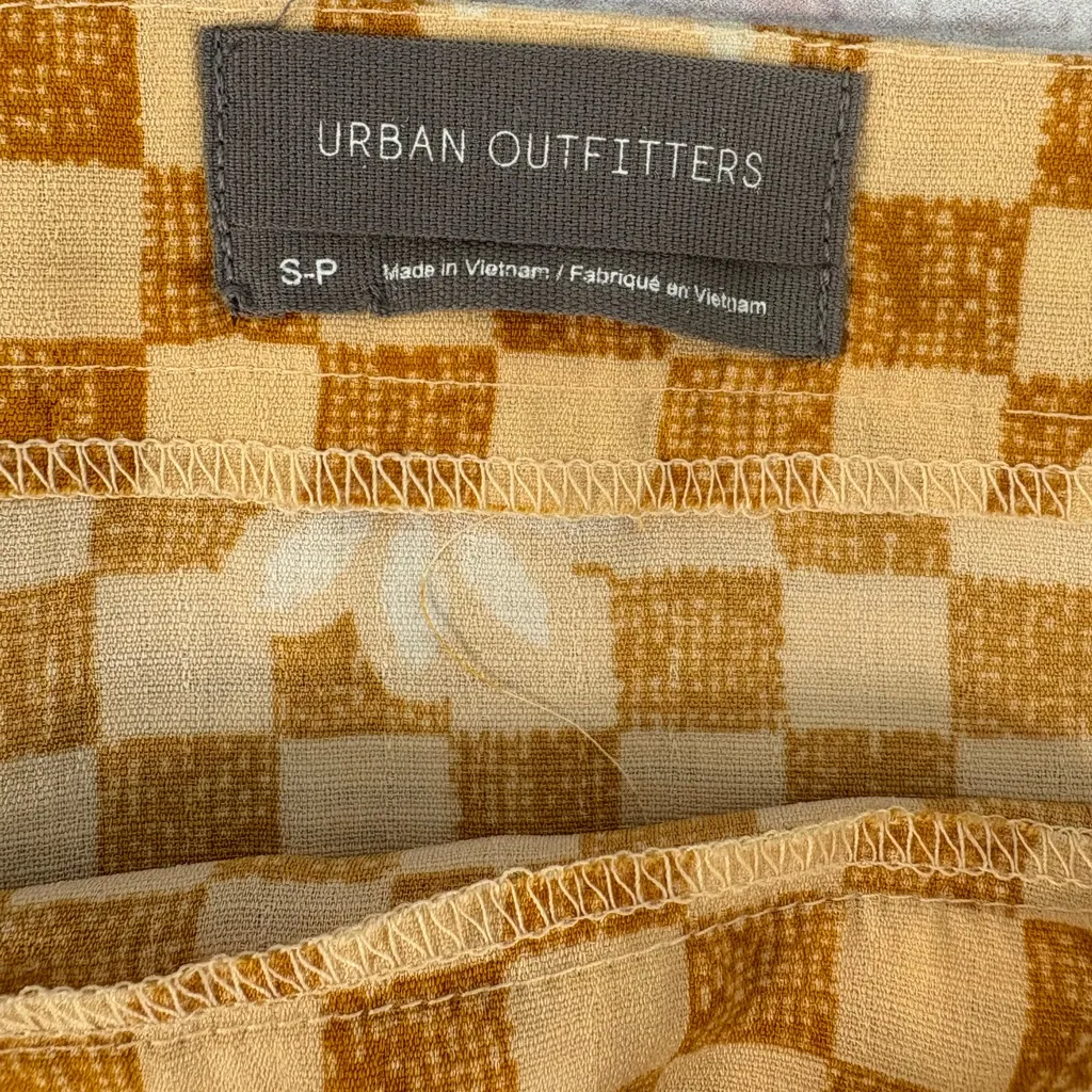 Urban Outfitters Daisy Dress Womens Small Yellow Floral Festival Y2K Cottagecore - Image 8