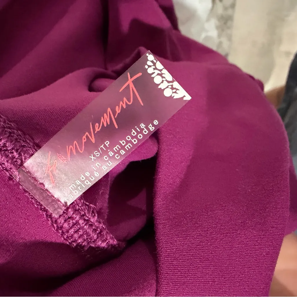 Free People Never Better Leggings Pink Size XS - Image 5